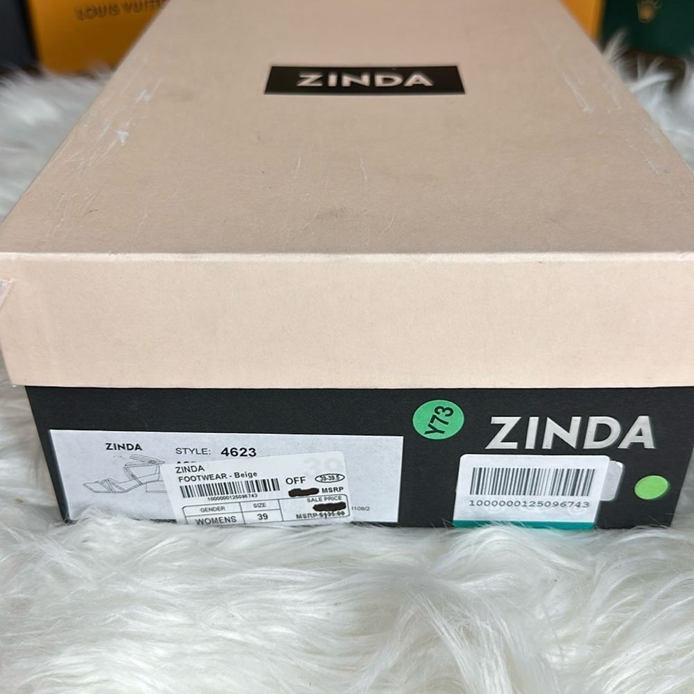 Unworn Snake Print Wedges - image 8